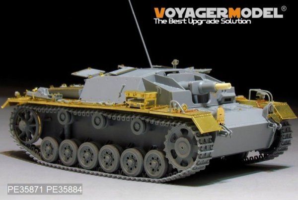Voyager Model PE35871 WWII German StuG.III Ausf.C/D Basic for DRAGON 1/35