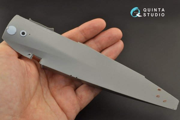 Quinta Studio QD24001 Fokker Dr.1 3D-Printed &amp; coloured Interior on decal paper (Meng) 1/24