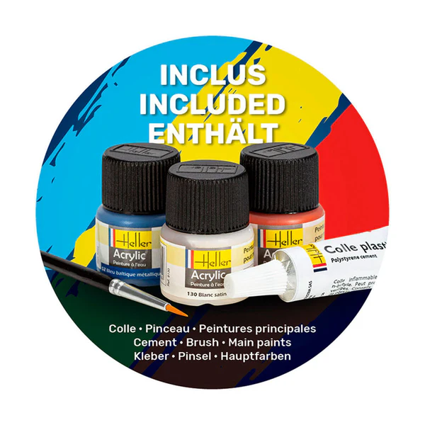 Heller 56766 STARTER KIT Citroën 2CV Charleston 1/24