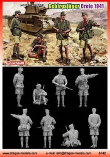 Dragon 6742 Gebirgsjagers Crete 1941 (1:35)