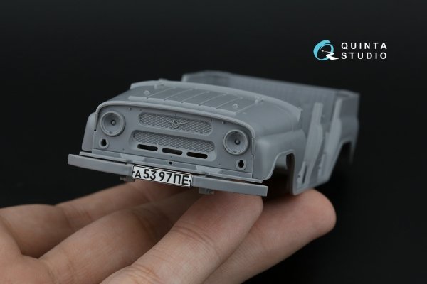Quinta Studio QP35004 Typesetting USSR license plates 1980-1994 (State Standart 3207-77) (All kits) 1/35
