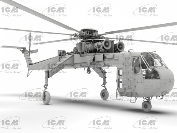 ICM 53058 S-64E Skycrane 1/35