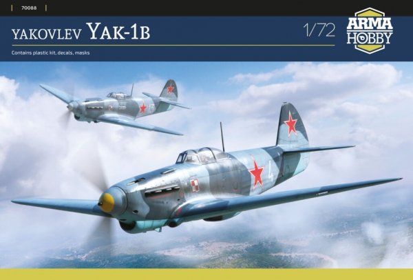 Arma Hobby 70088 Yakovlev Yak-1B 1/72