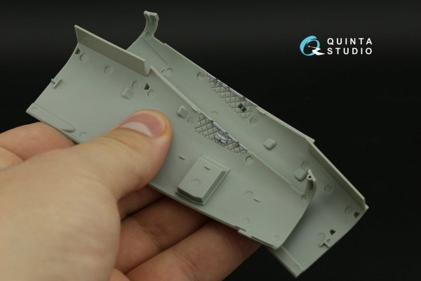 Quinta Studio QDS-48323 A-10C 3D-Printed &amp; coloured Interior on decal paper (Academy) (Small version) 1/48