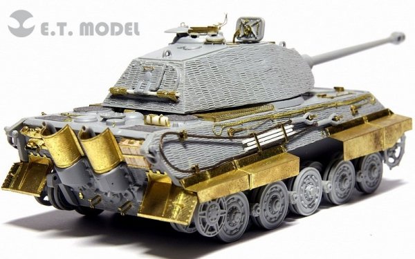 E.T. Model E72-020 WWII German KING TIGER (Porsche Turret) For DRAGON 7254 1/72
