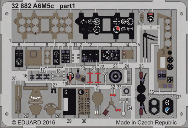 Eduard 32882 A6M5c HASEGAWA 1/32 