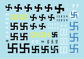 Star Decals 35-925 Finnish Tanks in WW2 1/35