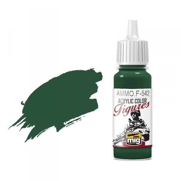 AMMO of Mig Jimenez F542 Phatlo Green 17ml