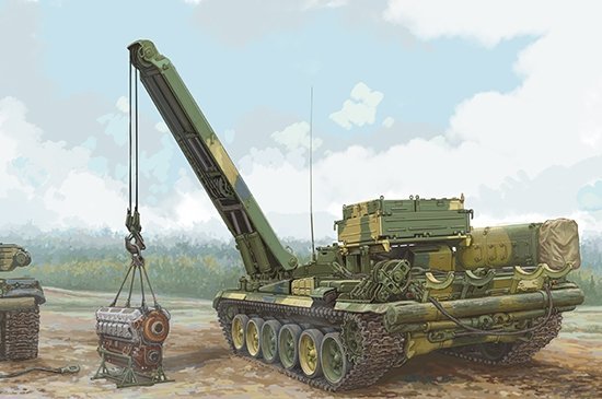 Trumpeter 09553 Russian BREM-1 Armoured Recovery Vehicle 1/35