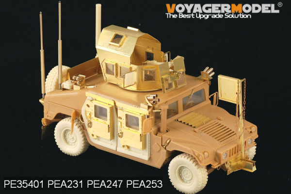 Voyager Model PEA253 Modern HUMVEE electronic Antennas set (GP) 1/35