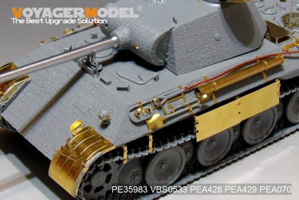 Voyager Model PE35983 WWII German Panther D Tank Late version Basic For TAKOM 2104 1/35