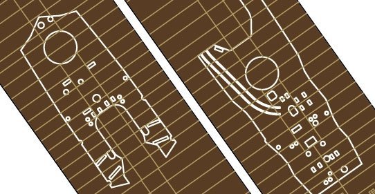 Hasegawa QG58 (72158) Linoleum Deck for Destroyer Shimakaze &quot;late type&quot; 1/350