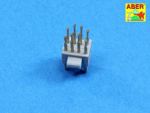Aber 200L-06 Set of barrels for one eight-barrelled two-pounder 'pom-pom' A/A gun 1/200