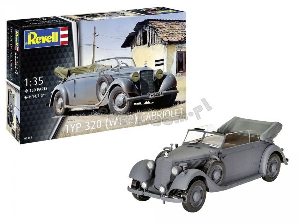 Revell 03354 Typ 320 (W142) Cabriolet 1/35