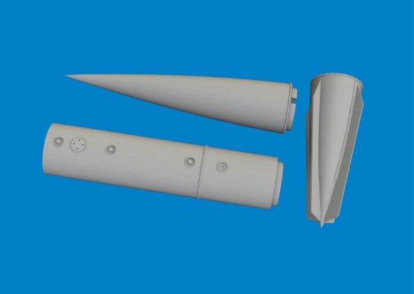 Eduard 6481154 MiG-21F PTB-490 fuel tank PRINT EDUARD 1/48