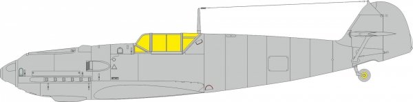 Eduard JX329 Bf 109E TFace Eduard 1/32