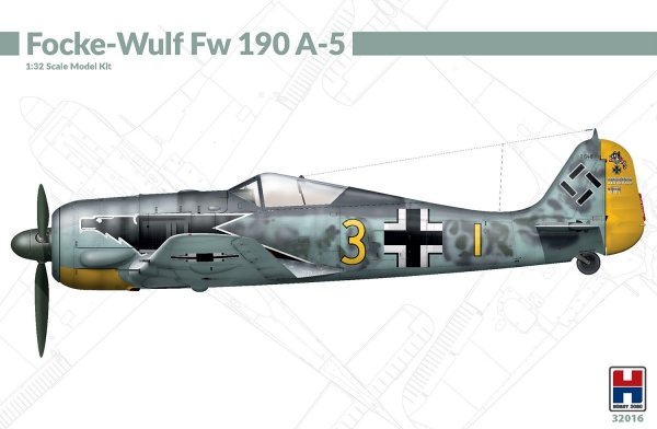 Hobby 2000 32016 Focke-Wulf Fw 190 A-5 (HASEGAWA + CARTOGRAF + MASKI ) 1/32