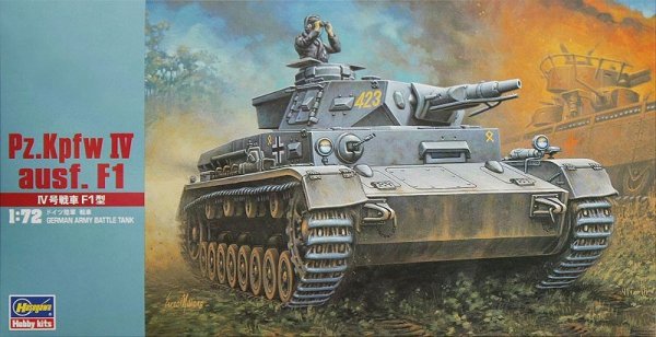 Hasegawa MT41 Pz.Kpfw IV ausf. F1 (1:72)