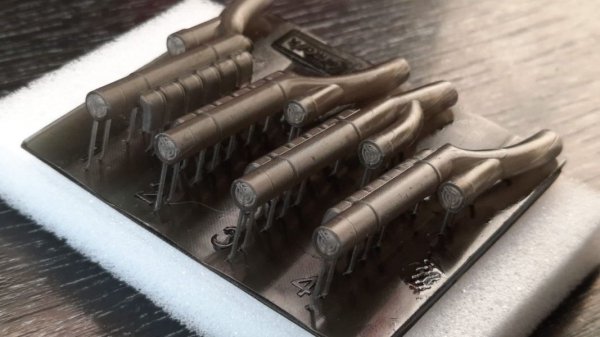 Omask 104806 Bf 110 F/G exhaust (for Eduard) 3D print 1/48