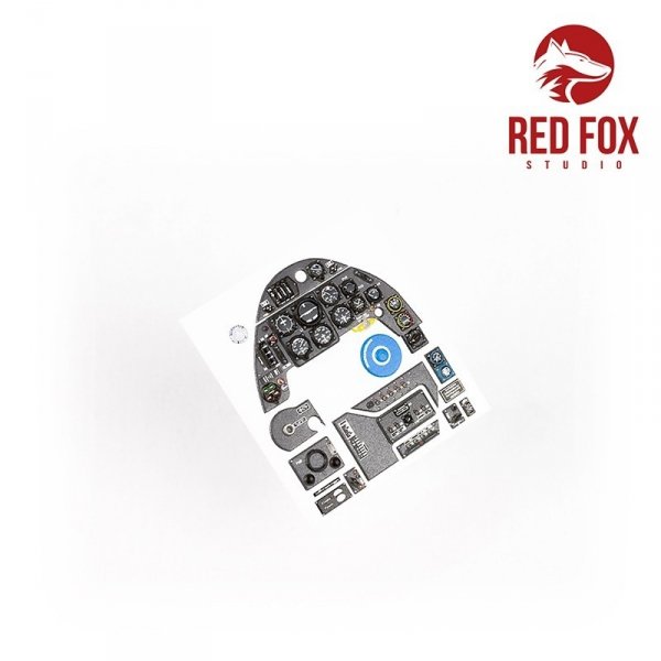 Red Fox Studio QS-24003 Bf 109G-10 for Trumpeter kit 1/24