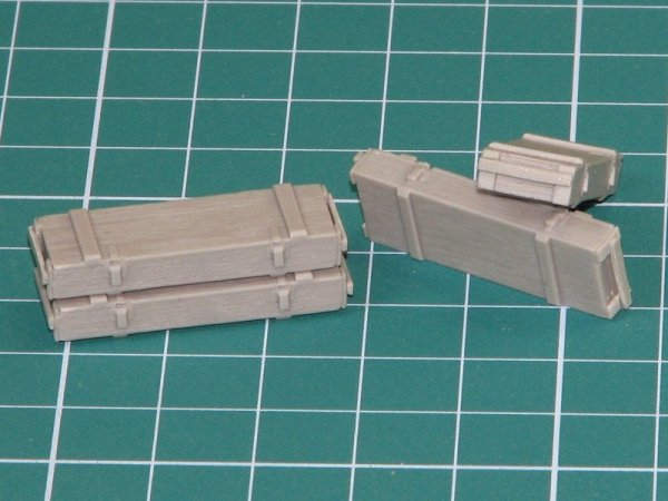 Eureka XXL E-016 Wooden Ammo Boxes for 7.5 cm Pak 40 1:35
