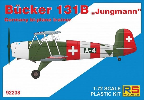 RS Model 92238 Bucker 131 B &quot; Jungmann&quot; 1/72