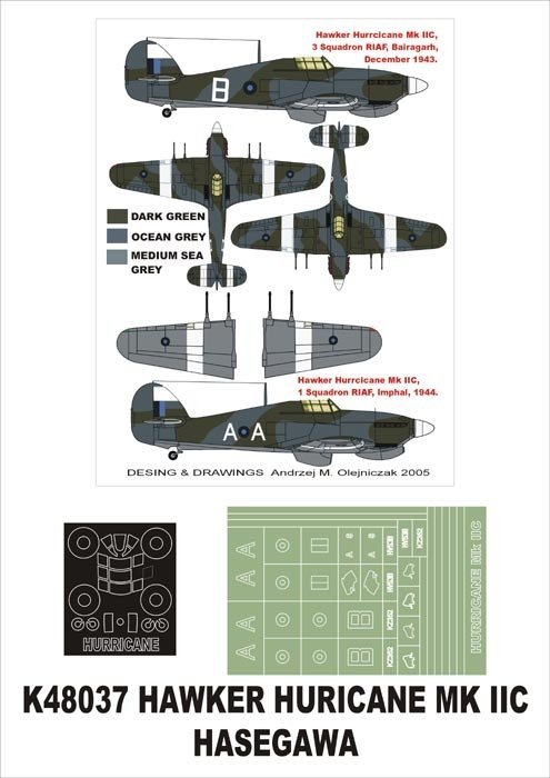Montex K48037 Hawker Hurricane IIC 1/48