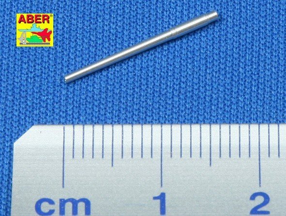 Aber 72L-26 Lufa 37mm M6 do M8 Greyhound,M3, M3A1, M3A3, M3A4 Lee / 37mm M6 US barrel for M8 Greyhound, M3, M3A1, M3A4 Lee 1/72