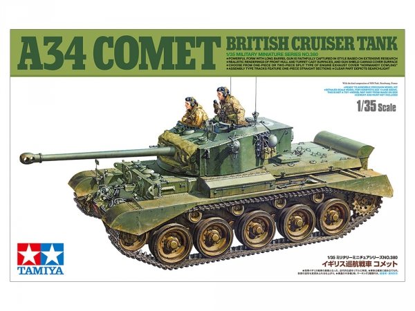 Tamiya 35380 British Cruiser Tank A34 Comet 1/35