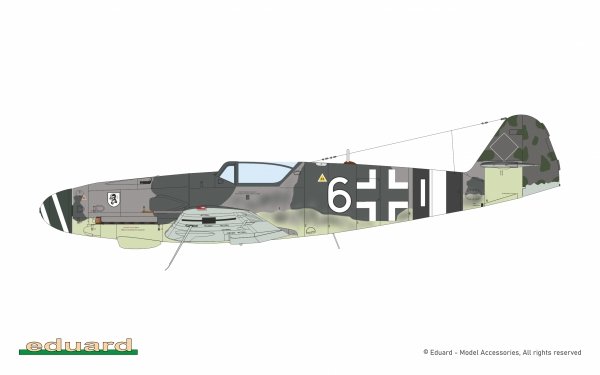 Eduard 2155 Kurfürst Dual Combo Bf 109K-4 - Limited Edition 1/72