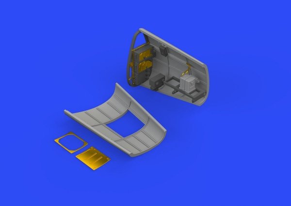 Eduard 648365 Bf 109F radio compartment EDUARD 1/48
