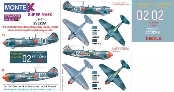 Montex K48217 La-5F 1/48