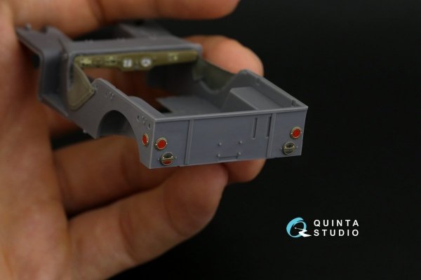 Quinta Studio QD35046 Bantam 40 BRC 3D-Printed &amp; coloured Interior on decal paper ( Mini Art ) 1/35