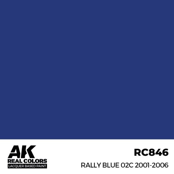 AK Interactive RC846 Rally Blue 02C 2001-2006 17 ml