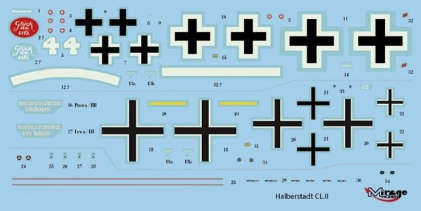 Mirage Hobby 481405 Halberstadt CL.II 1/48