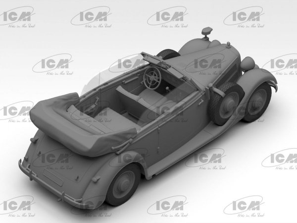 ICM 35540 Typ 320 (W142) Cabriolet 1/35