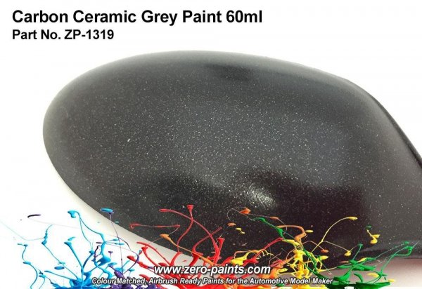 Zero Paints ZP-1319 Carbon Ceramic Grey Paint 60ml