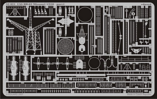 Eduard 53021 USS BB-63 Missouri 1/350 Tamiya