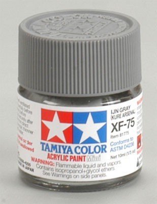 Tamiya XF75 IJN Gray (Kure Arsenal) (81775) Acrylic paint 10ml