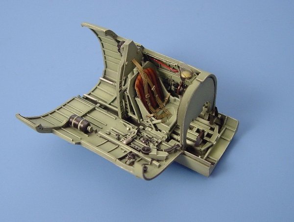 Aires 4129 Spitfire Mk. IX cockpit set 1/48 Hasegawa