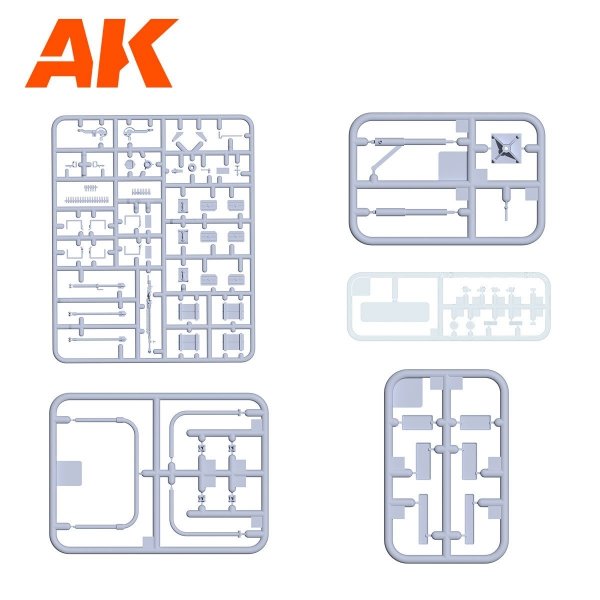 AK Interactive AK35002 FJ43 PICKUP WITH DSHKM 1/35
