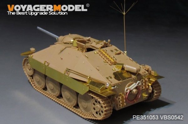 Voyager Model PE351053B WWII German Sd.Kfz.138/2 Hetzer Tank Destroyer Late Version (B ver include Gun Barrel) For ACADMY 13230/13277 1/35