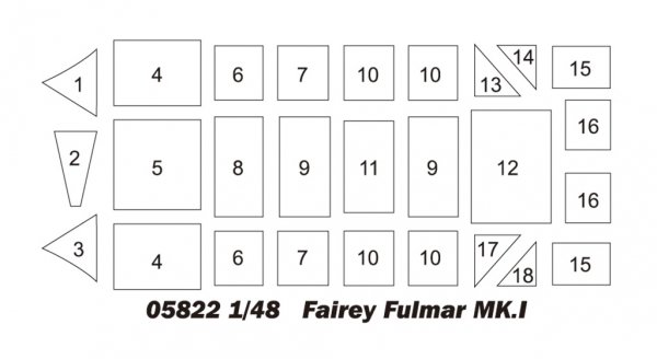 Trumpeter 05823 Fairey Fulmar Mk.II 1/48