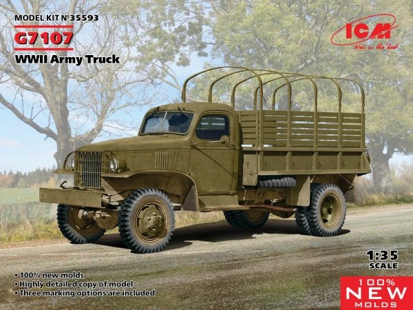 ICM 35593 G7107 WWII Army Truck 1/35