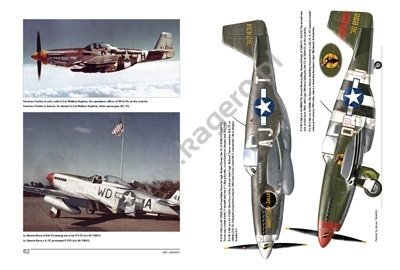 Kagero 19011 P-51/F-6 Mustangs with the USAAF – European Theater of Operations EN/PL