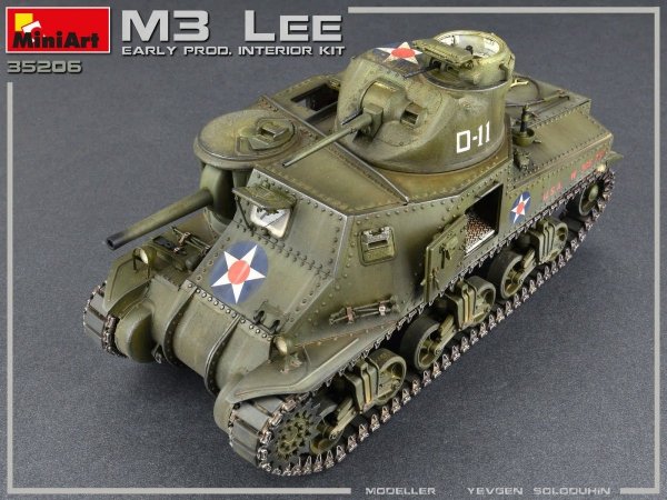 Miniart 35206 M3 Lee early prod. w/interior 1/35