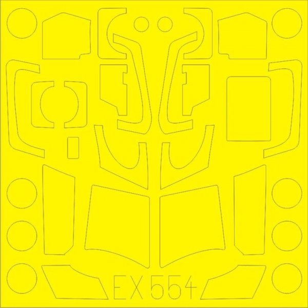 Eduard EX554 Super Seasprite KITTY HAWK 1/48