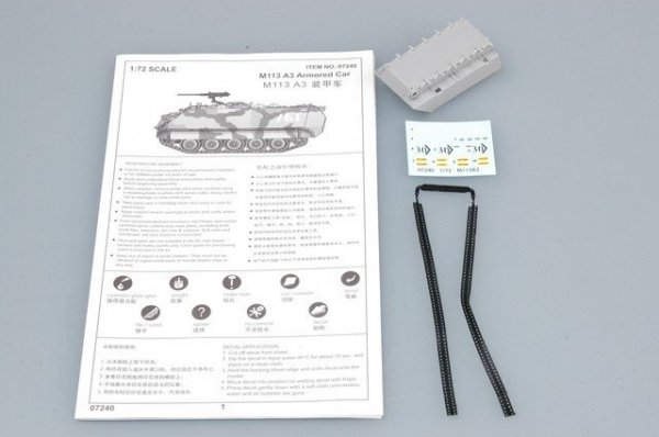 Trumpeter 07240 US M 113A3 Armored Car (1:72)
