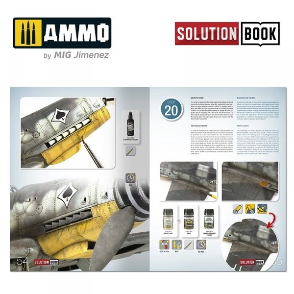 Ammo of Mig 6526 How to Paint WWII Luftwaffe Mid War Aircraft SOLUTION BOOK