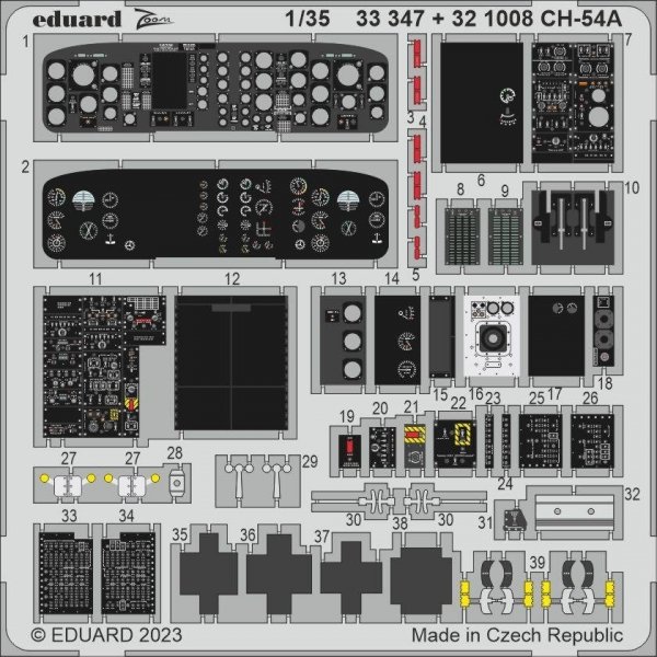 Eduard 321008 CH-54A ICM 1/32